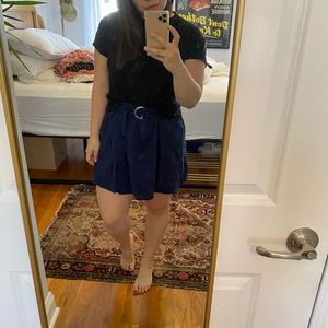 ALC Navy Cargo Skirt